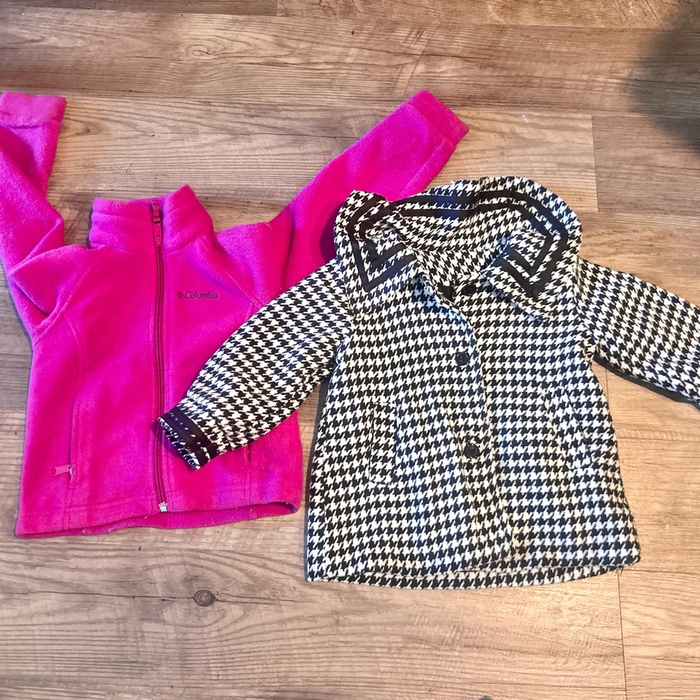 Columbia & pea coat girls jacket